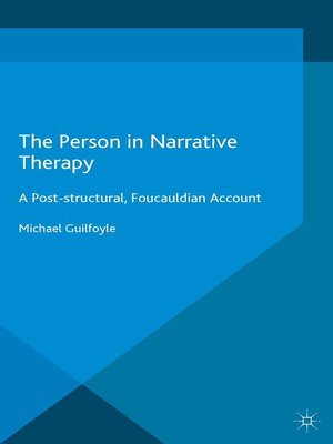cover image of The Person in Narrative Therapy